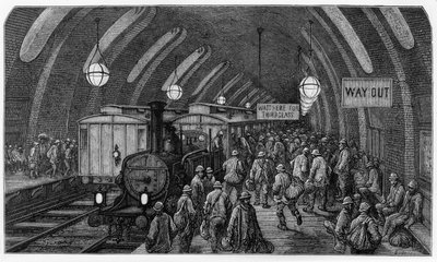 Le train des ouvriers, de 